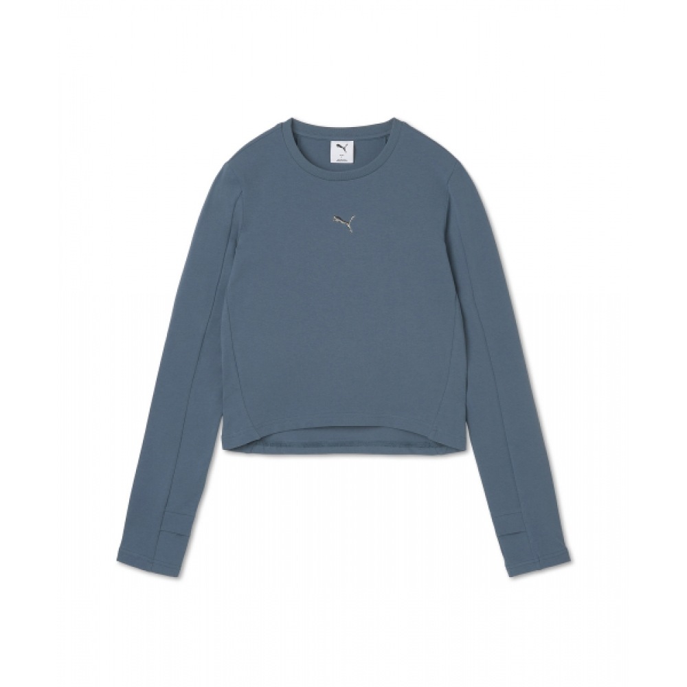 プーマデアトゥロングスリーブ Tシャツ-イブニングスカイ/ 633246-23