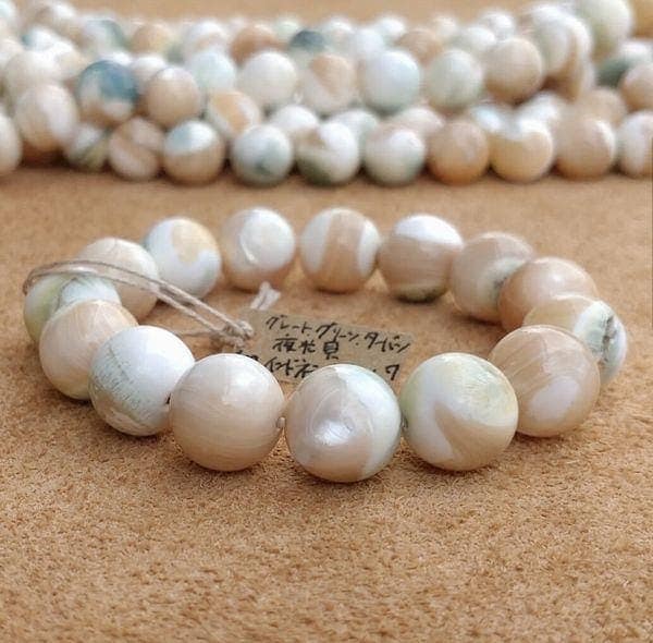 ブレスレット レディースアクセサリー アクセサリー ファッション 夜光貝 グレートグリーンターバン