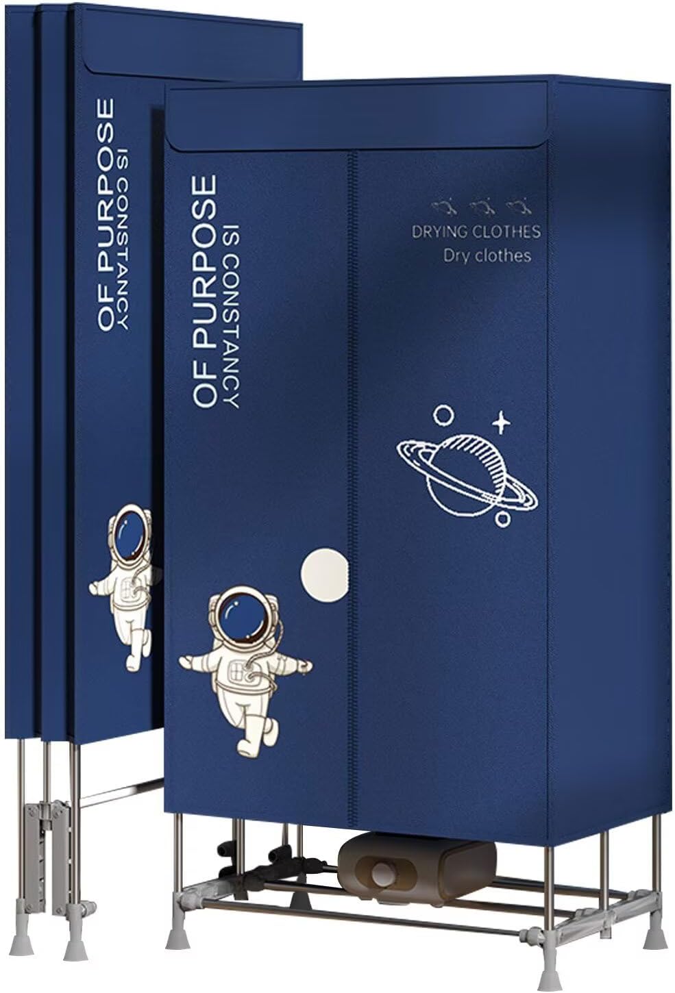 衣類乾燥機 部屋干し 折りたたみ式 1200W 高温殺菌 速乾 シワになりにくい 梅雨対策 花粉対策 防カビ 大容量 省エネ タイマー機能 日本語取扱説明書付き 高さ170cm×奥行45cm×幅76c
