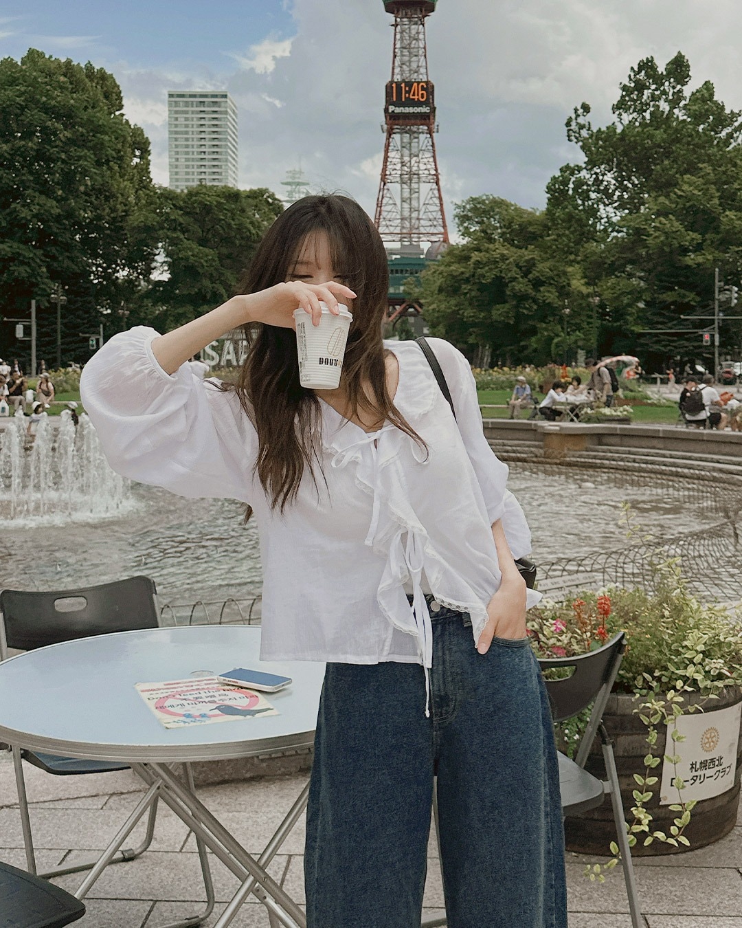 イソプリルブラウス韓国ファッション レディース