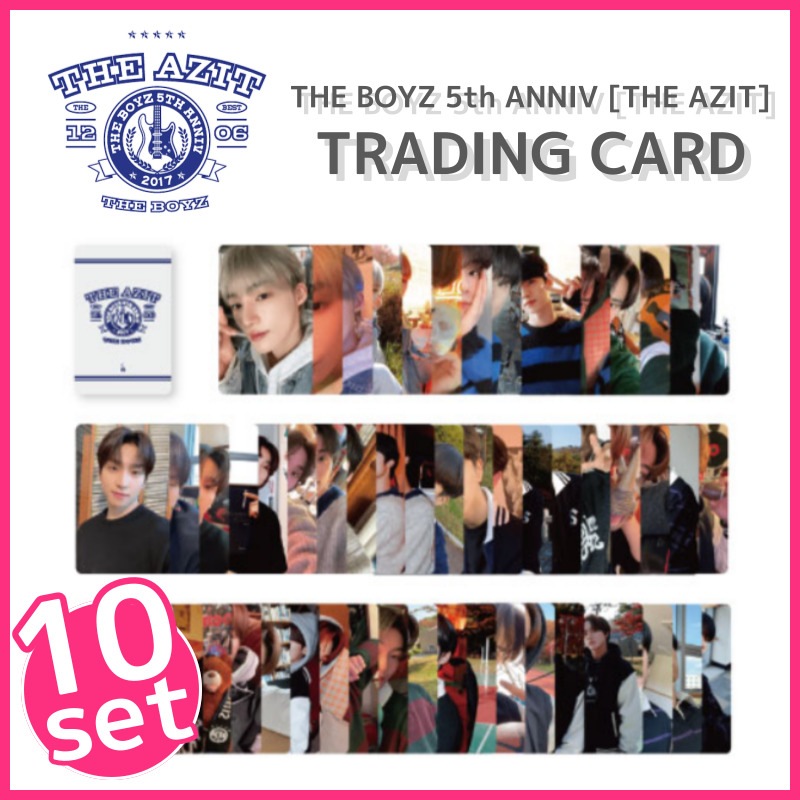 【10set(計50枚)】THE BOYZ TRADING CARD － 5th ANNIV [THE AZIT]