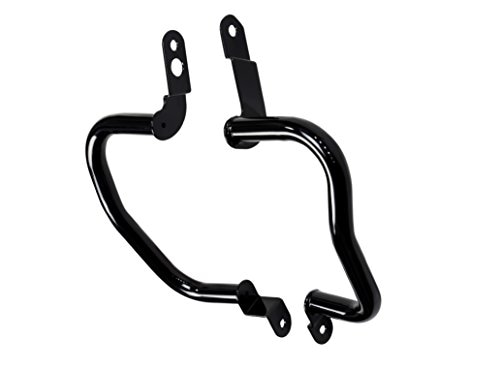 キジマ(Kijima) バイクパーツ エンジンガード スチール製 SV650( 16-) ブラック