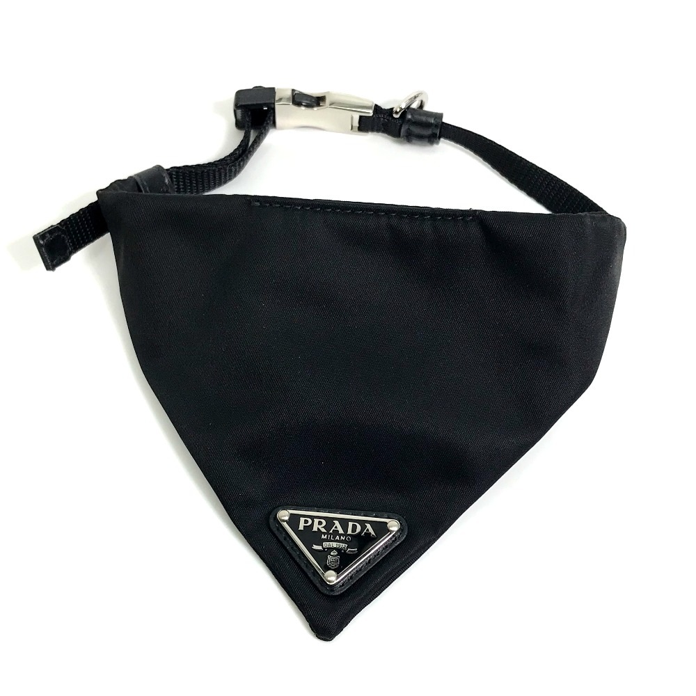 マフラー ペットマフラー ロゴプレート Re-Nylon/ドッグウェア ナイロン ブラック