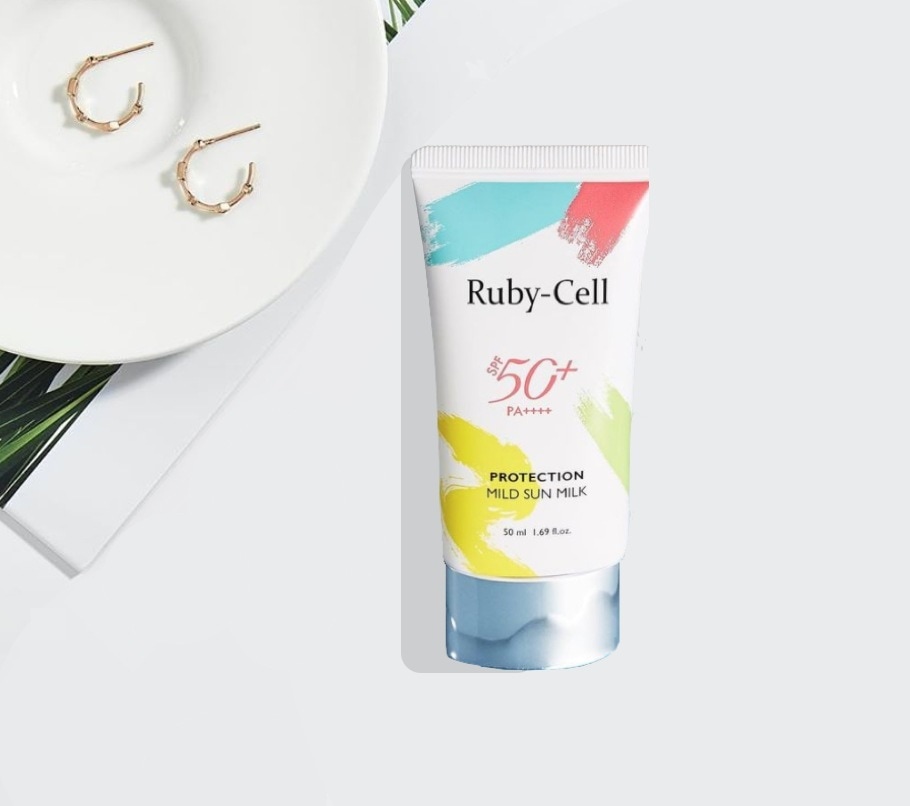 ルビセルプロテクションマイルドサンミルク50ml（SPF50+）（人体幹細胞培養液1％含有/UVB UVA防御/機能性） 5,227円