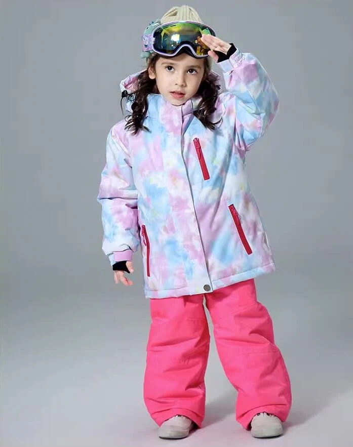 翌発送キッズスキーウェア男の子女の子スノボウェア子どもスキーウェア雪遊び防水ボードウェアキッズ子スノーウェアスノーウエアスキーウエア上下セットスキーウェアボーイズ