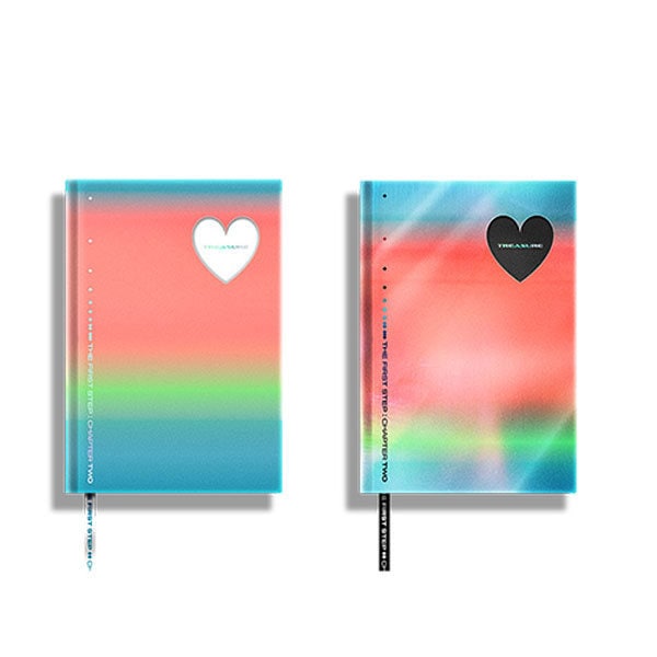 セット(ホワイト+ブラック+2ポスター+チューブ) TREASURE/2ndシングルアルバム(第1弾:第2章)