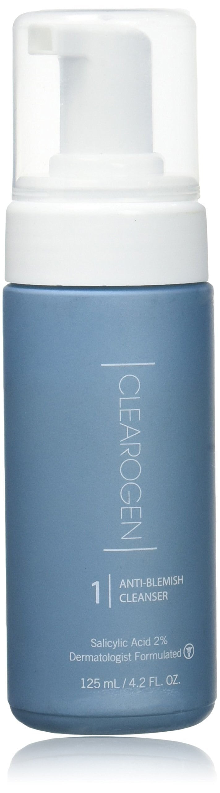 Clearogen Foaming Cleanser for acne and blemishes,