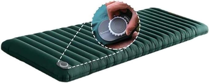 自動膨張マットレス 内蔵電動ポンプ エアーマット 厚14CM IP68 225/min 4kPa 3800mAh ドロップステッチ構造技術 底付き感ゼロ 人口工学 キャンプ 折りたたみ式 軽量 コンパ