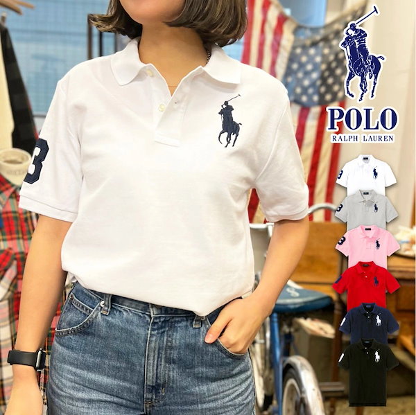 Qoo10] Ralph Lauren ボーイズサイズ 半袖 ポロシャツ ビッグ