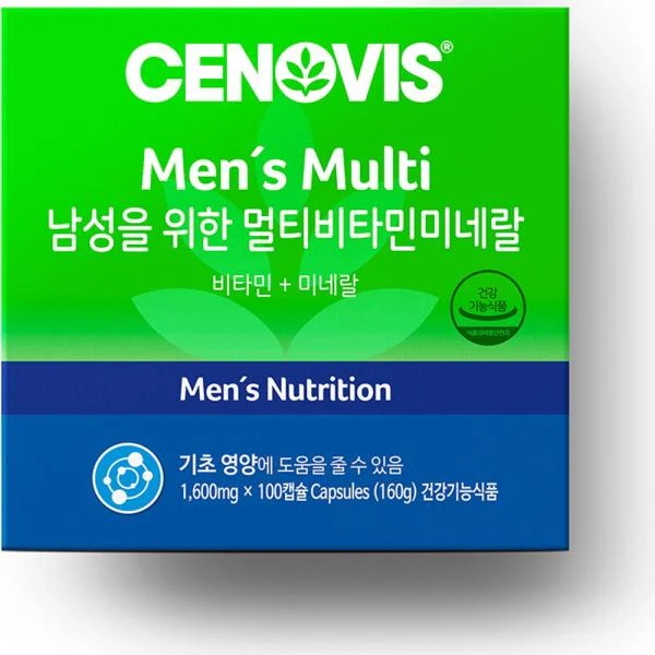セノビス 男性用 マルチビタミン ミネラル 세노비스 남성용 멀티비타민미네랄