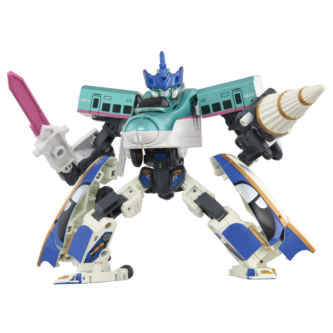 タカラトミー 新幹線変形ロボ SGX シンカリオン E5はやぶさ＋E7かがやき リンク合体セット プラレール PL SGX シンカリオン E5ハヤブサ/E7カガヤキ リンクガッタイ