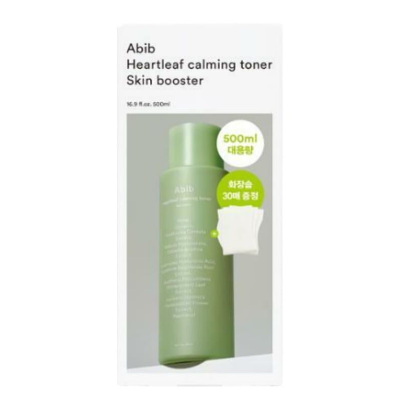 アビブ ドクダミ カーミング トナー スキンブースター 500ml+コットン30枚 お徳用 6,503円