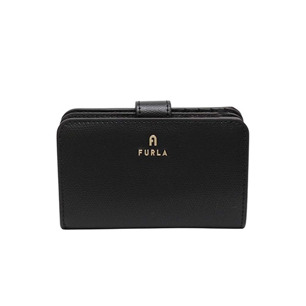 二つ折り財布 折り畳み CAMELIA M COMPACT WALLET WP00314-ARE000-O6000 ブラック 黒 NERO レディース