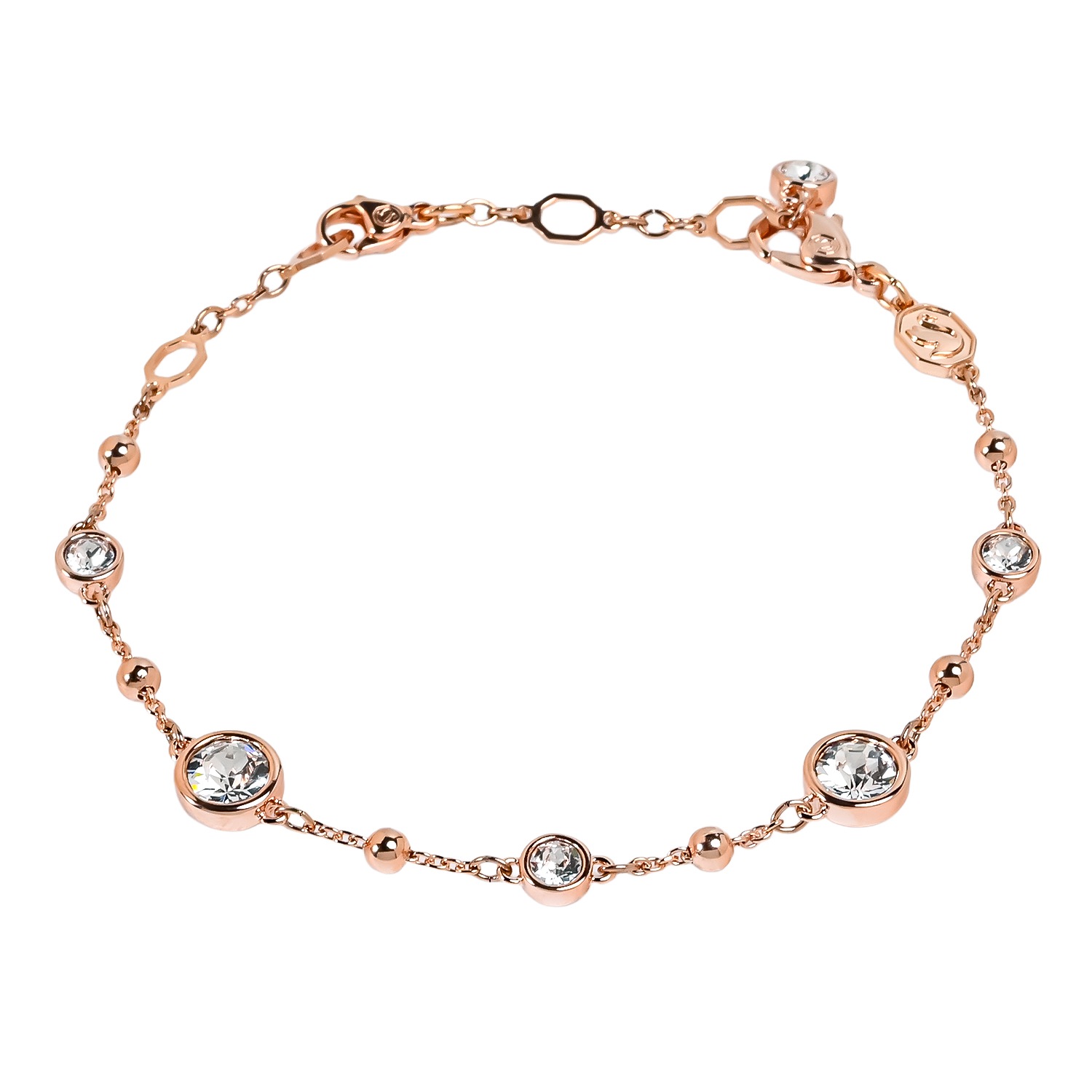 ブレスレット クリア ローズゴールド 5730677 ジュエリー
