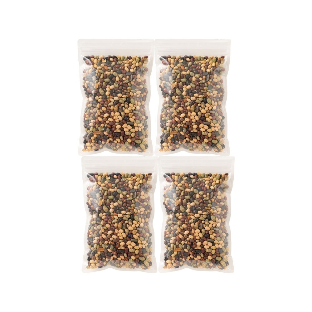 煌めき9種の国産煎り豆ミックス 1.2kg(300g×4袋) お手軽 無添加 ヘルシー