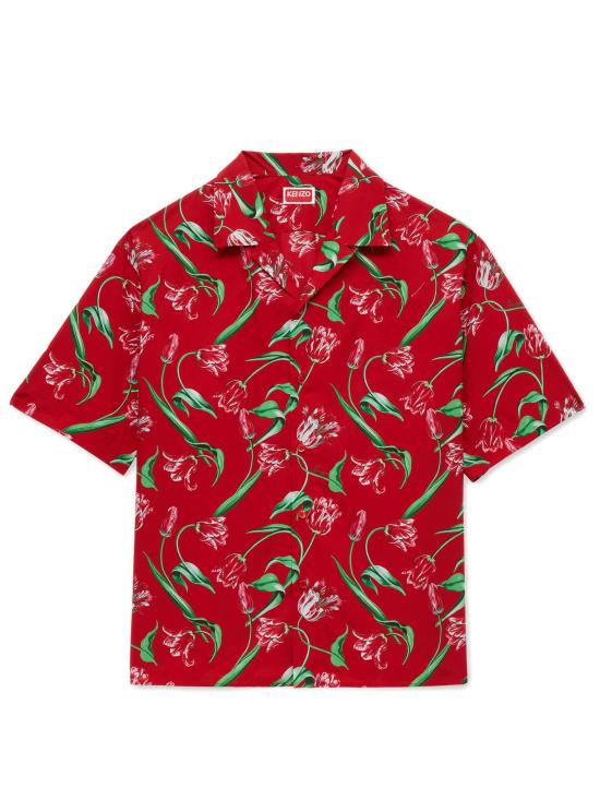 KENZO Men Shirts FG65CH1329O2 02 Bianco