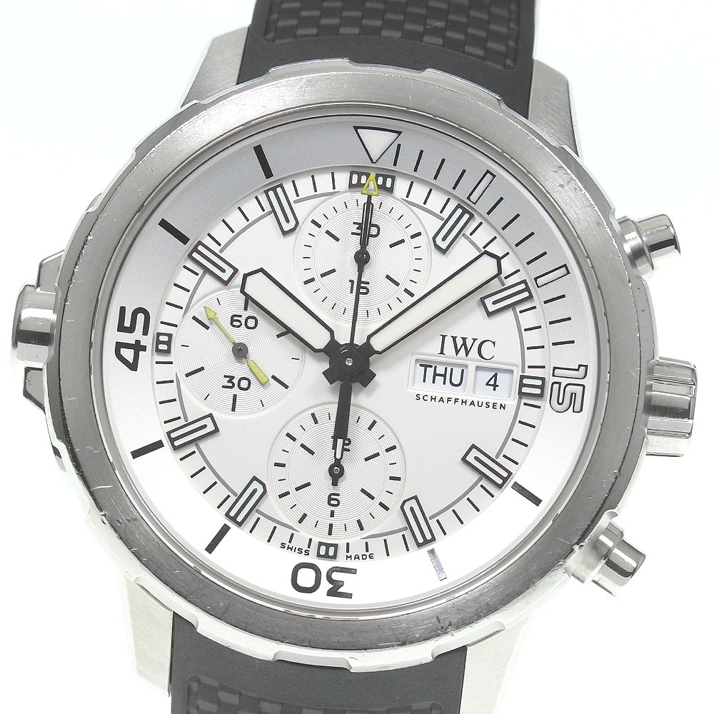 保証書付き【IWC SCHAFFHAUSEN】IWC アクアタイマー クロノグラフ IW376801 自動巻き メンズ_719801【中古】