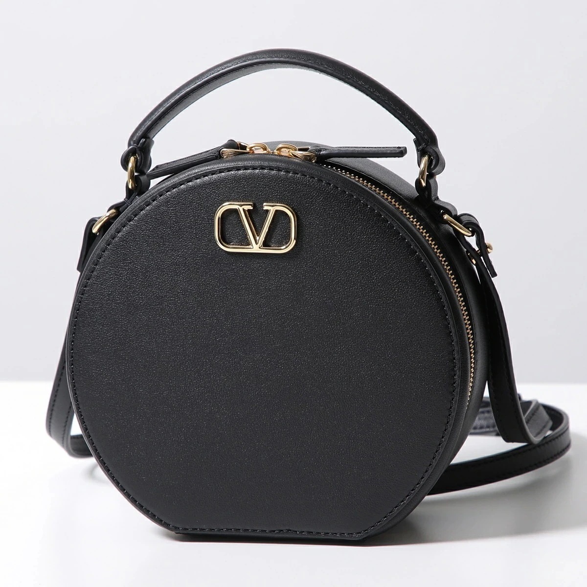 VALENTINO ヴァレンティノ ショルダーバッグ 5W2P0AC2 MIM レディース レザー ハンドバッグ クロスボディ Vロゴ 鞄 0NO P0AC2MIM0NO