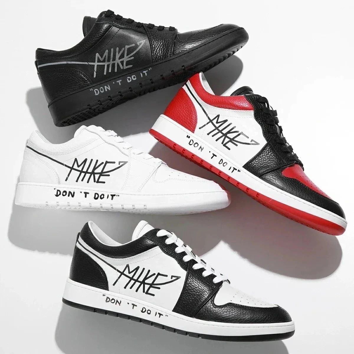 MIKE dont do it マイク ドントドゥイット スニーカー MIKE01 MKSH01 メンズ ローカット レザー ロゴ シューズ 靴 カラー6色 【 【mega】 29,264円