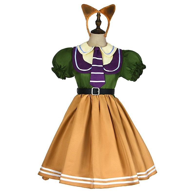 二ック・ワイルド アニメ ゲーム ズートピア cos Zootopia ハロウィン 変装 衣装 コスプレ 演出服 コスチューム