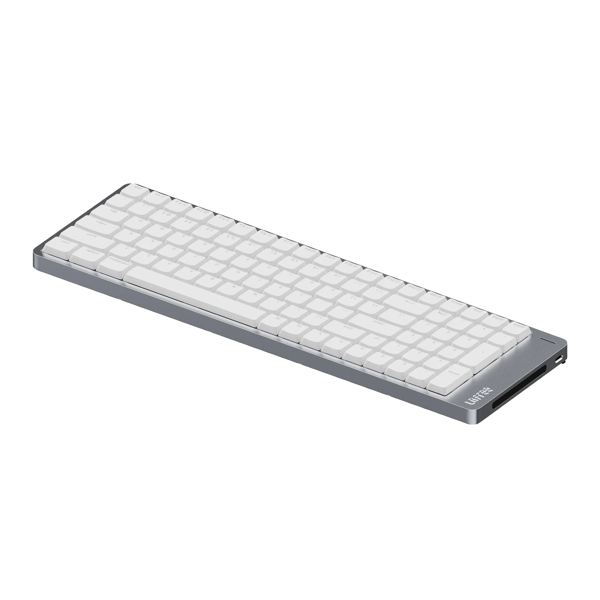 【公式】Flow2 100 静音版メカニカルキーボードロープロファイル ワイヤレス Bluetooth/有線/2.4G-USB無線接続/英語配列/VIA対応