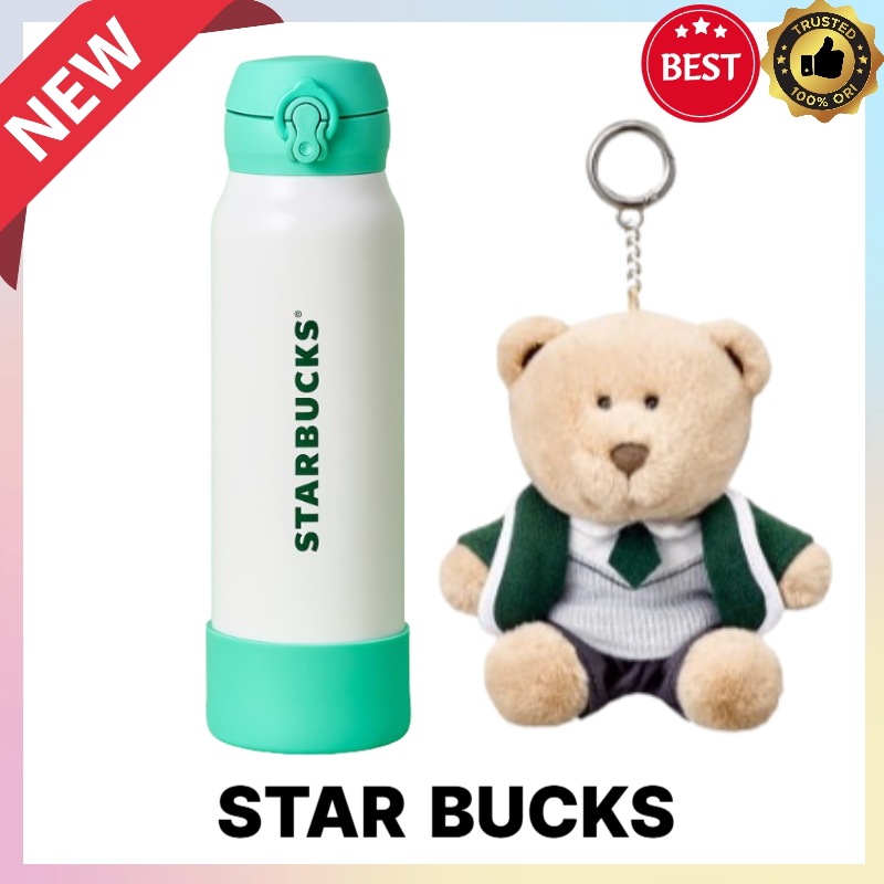 [2525年新作] Lucky Clover Set JNL保温ボトル750ml + ベアリスタキーチェーン大容量 マイボトル 水筒 おしゃれ 韓国正規品 /水筒 直飲み/大容量 / 保温