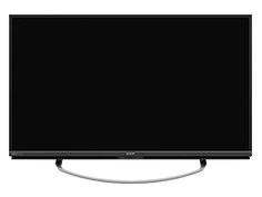 【動作確認済】【中古】本体・リモコンのみ シャープ 40V型 液晶テレビ AQUOS LC-40W5 ブラック系