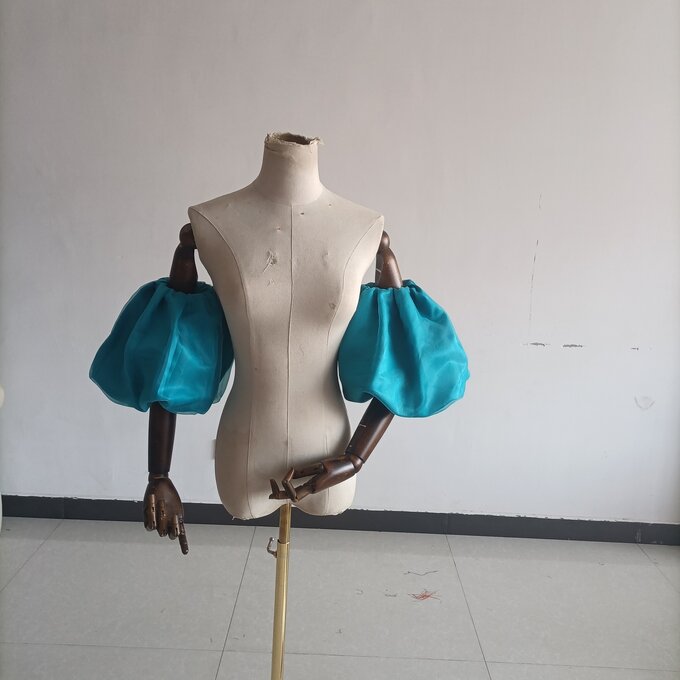 大人気上昇 取り外し袖 ショルダーの付け袖 パフスリーブ オーダー可能