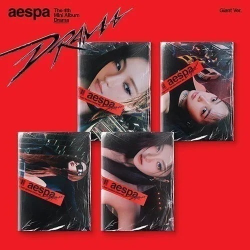 [4種セット] aespa - 4th Mini [Drama] [Giant Ver.]