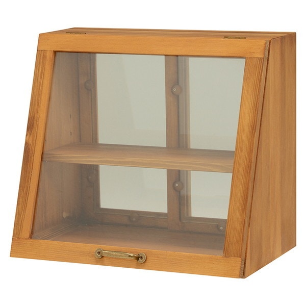 MUD-6066NA ナチュラル カウンター上ガラスケース メーカー直送