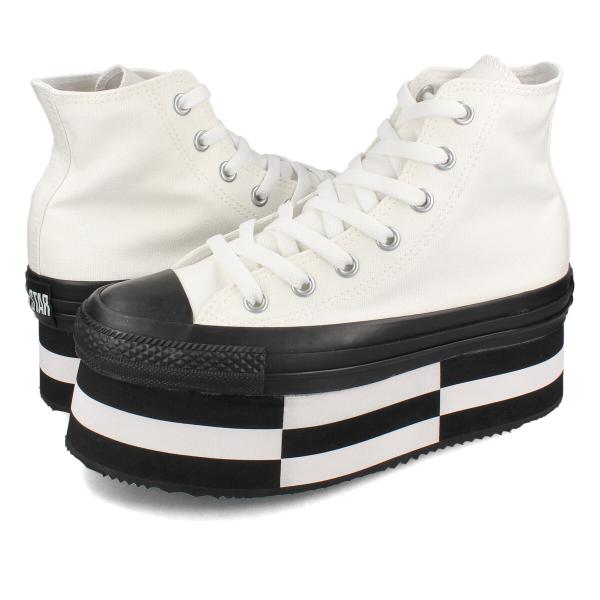 ALL STAR CHUNKYBLOCK HI オールスター チャンキーブロック HI レディース WHITE/BLACK ホワイト 31312750