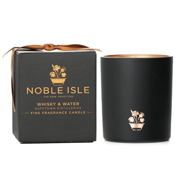 Noble Isle ウィスキー・アンド・ウォーター ファイン フレグランス キャンドル