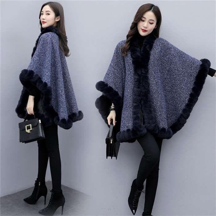 【即納】ポンチョコート レディース コート ポンチョ 裏ボア 暖か マント ケープ アウター ショール 大判ストール 裏起毛 20代 30代 40代 50代