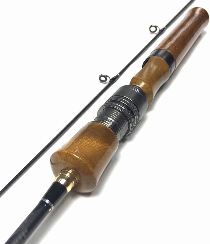 トラウトロッド レトロ 岩魚 山女 ニジマス エリアトラウト(4.6ft(1.4m)スピニング2ピース(L), 4.6f)