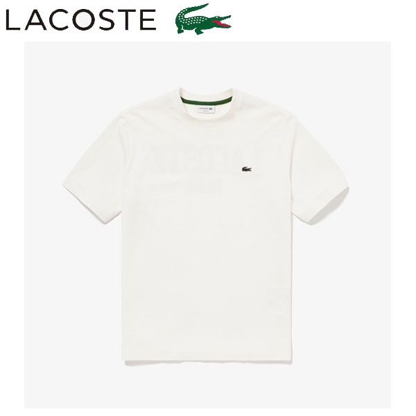 返品交換不可 在庫一掃セール LACOSTE ラコステ バックプリントベーシックTシャツ TH470599-70V メンズ TH4705-99 即納 6,029円