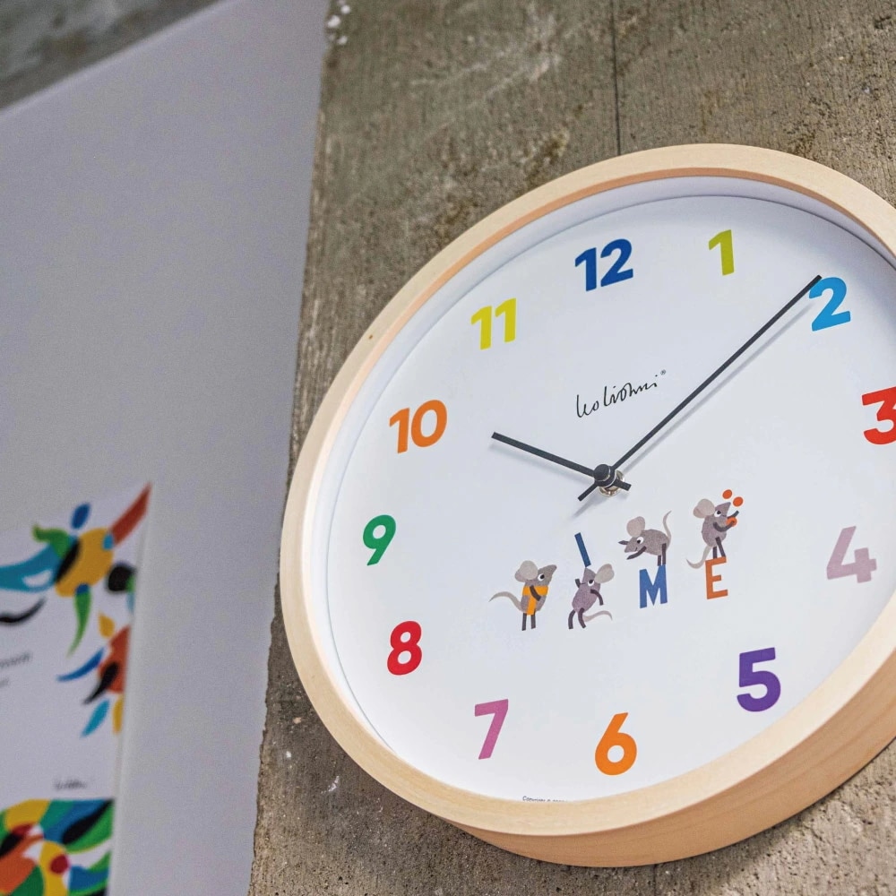 LEO LIONNI レオレオニ ウォールクロック / 壁掛け時計『Time』インテリア
