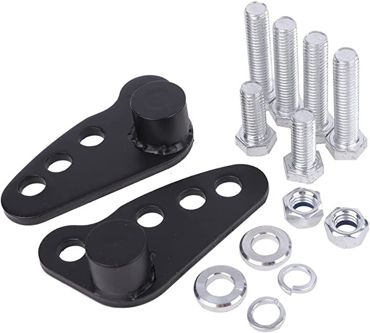 ハーレー用 車高調整キット ローダウン ロワリング ブラケット ツーリング ストリート グライド KRB263(ブラック)