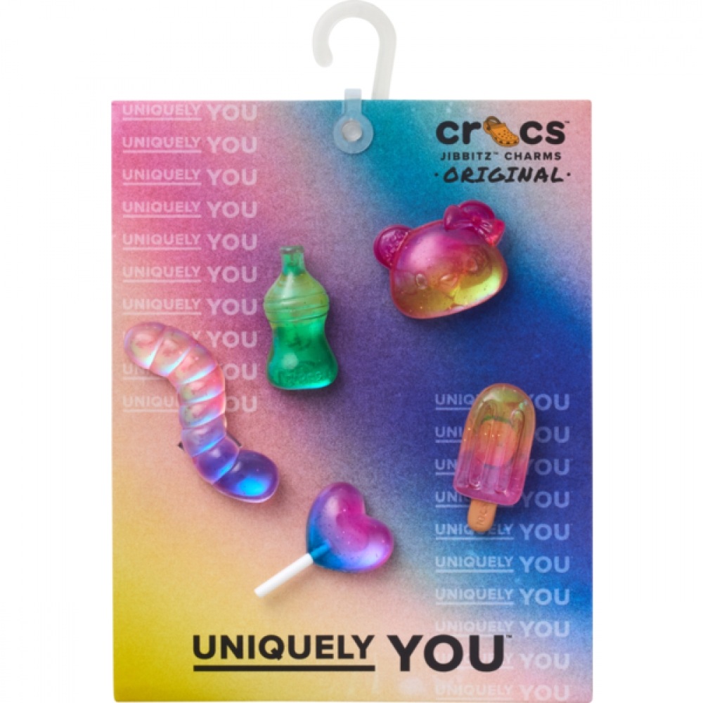 クロックス 5個セット ジェリーキャンディジビッツ