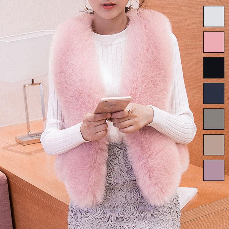 新作登場 秋冬 レディース ファーコート 毛皮コート レディースコート フェイクファー アウター ファーベスト　暖かい 通勤　レディースアウター