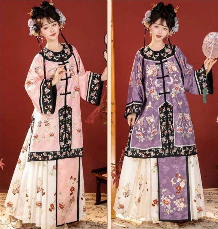 中華古代服 漢服 花柄唐装 華流衣装 中華服 夏着 チャイナ服 中華風 チャイナ風 古典美人服 舞台衣装 ステージ衣装 チャイナドレス イベント 舞台パフォーマンス 仮装 コスチューム 写真撮影 華