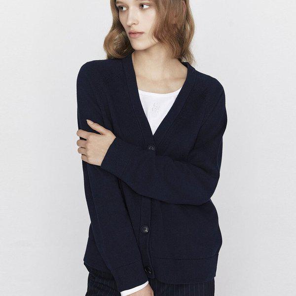 レディース 春 秋 Vネック カーディガン 650635_s