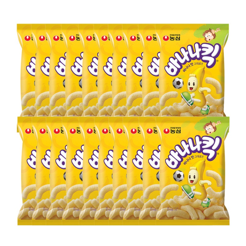 バナナキック, 75g, 20個
