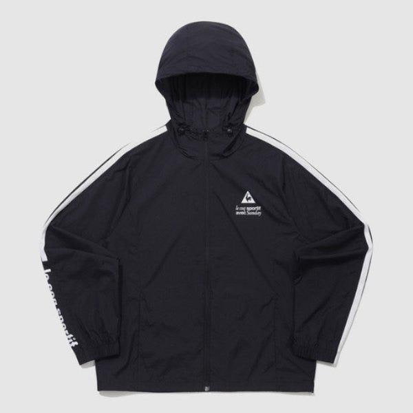 M ウィンドブレーカー CQK QQ223LJK61-BLK ウェーブサンデー軽量ジャケット / BLACK