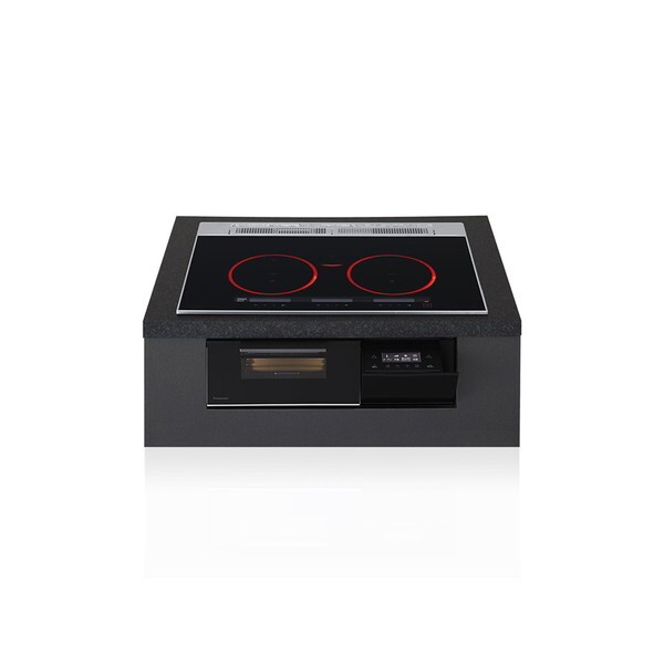 KZ-A1V7K ジェットブラック Aシリーズ ビルトインIHクッキングヒーター(75cm幅・IH3口・単相200V・ダブルオールメタル対応)