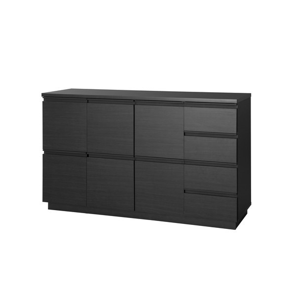 RCB-1190 ブラック リビングキャビネット メーカー直送