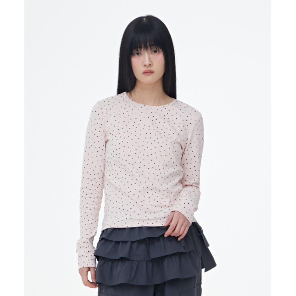 fogdawn Starry Long Sleeve pink DA25SLS003PN