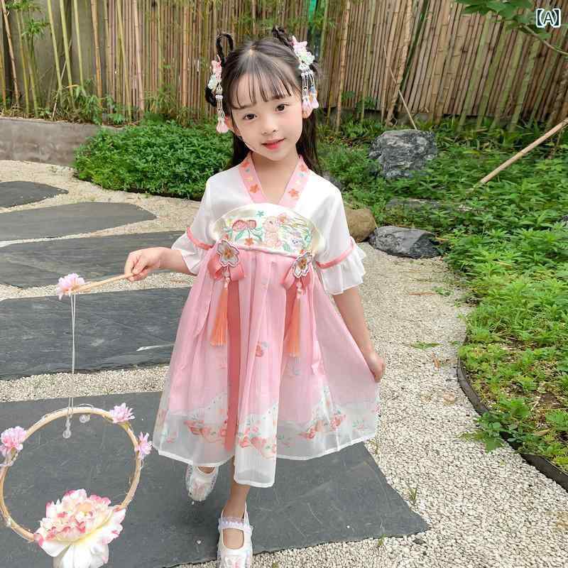 スカート 子供服 かわいい 夏服 男の子 民族 衣装 姉妹 リンクコーデ コスプレ 写真撮影 韓服 キッズ 伝統的 子供 パフォーマンス 服 半袖 服 エスニック 服