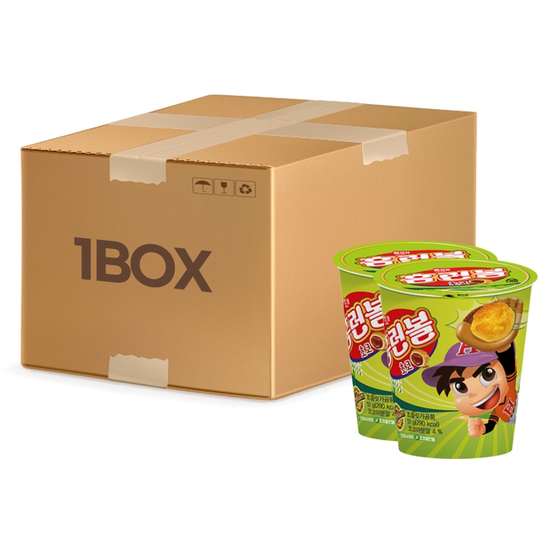 ヘテ製菓ホームランボールチョコカップ