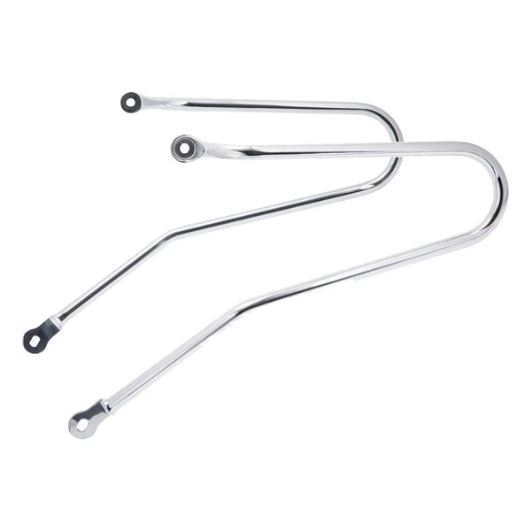 サドルバッグサポート 左右 ポリッシュ Thruxton/R/RS 16-24 Speed Twin 19-24 MCB009