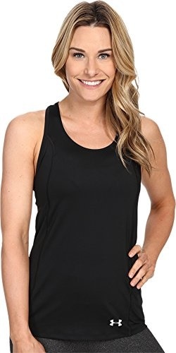 Under Armour Womens UA Coolswitch Trail Tank Top Black Tank Top LG (US 12-14)